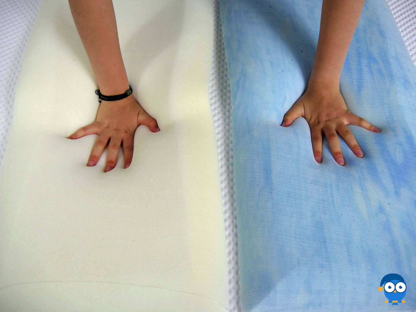 Memory Foam vor Belastung